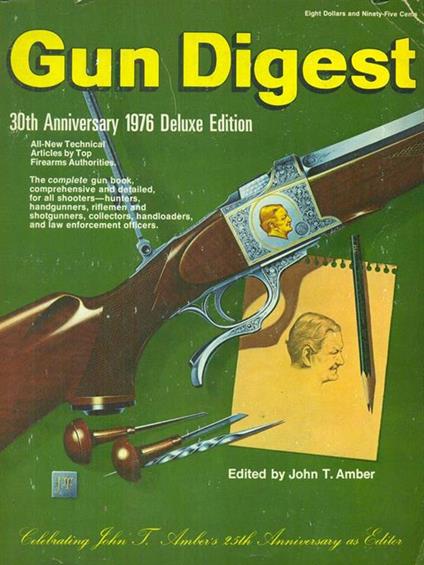 Gun Digest 1976 - John T. Amber - copertina