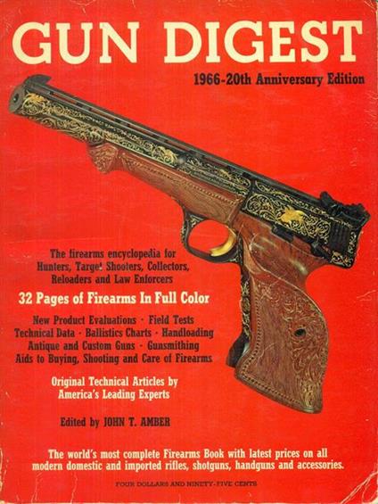 Gun Digest 1966 - John T. Amber - copertina