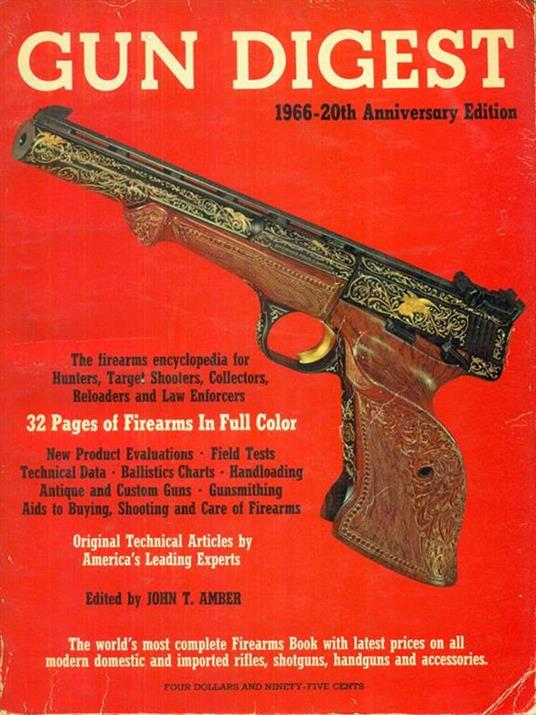 Gun Digest 1966 - John T. Amber - copertina