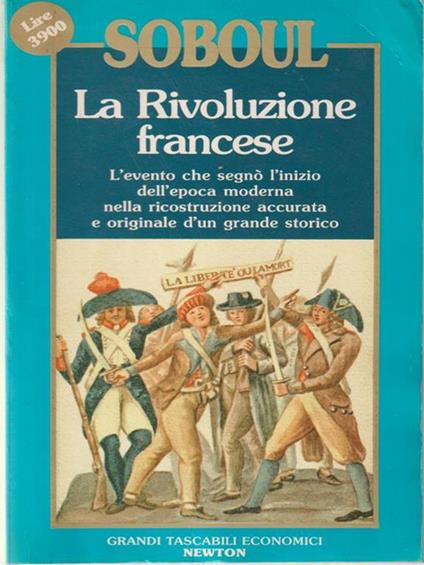 La rivoluzione francese - Soboul - copertina