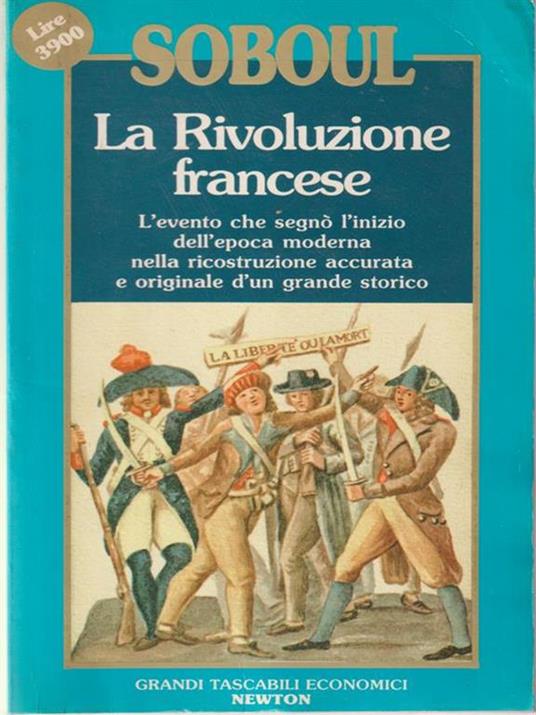La rivoluzione francese - Soboul - copertina
