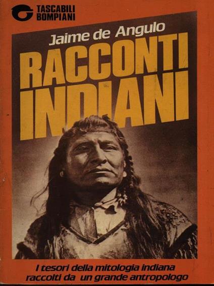 Racconti indiani - Jaime de Angulo - copertina