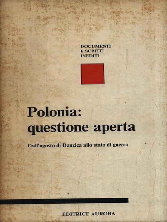 Polonia: questione aperta -   - copertina