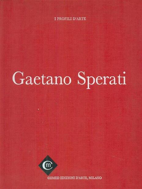 Gaetano Sperati - Franco Passoni - copertina