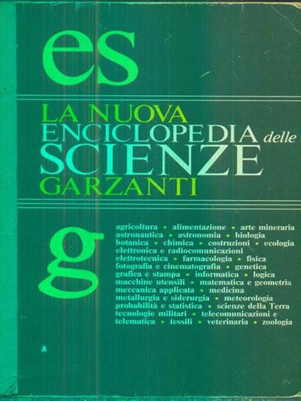 La nuova Enciclopedia delle scienze - copertina