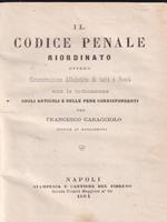 Il codice penale riordinato