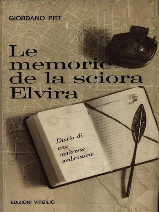 Le memorie de la sciora Elvira - Giordano Pitt - copertina
