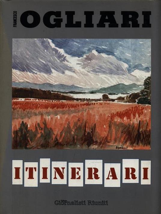 Itinerari - Francesco Ogliari - copertina