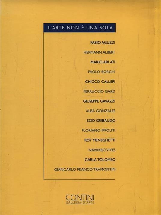 L' arte non è una sola - copertina