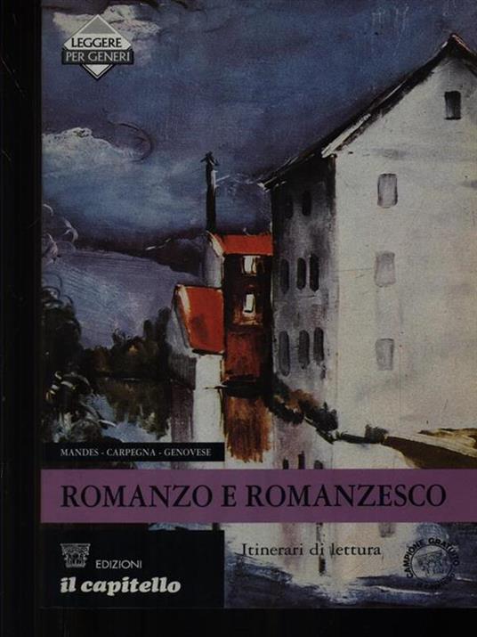 Romanzo e romanzesco -   - copertina