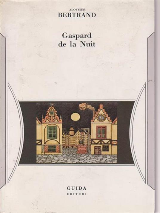 Gaspard de la nuit - Aloysius Bertrand - copertina