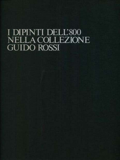 La collezione Guido Rossi - Luciano Caramel - copertina