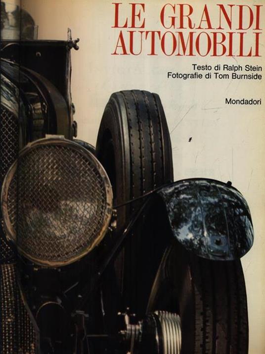 Le grandi automobili - Ralph Stein - copertina