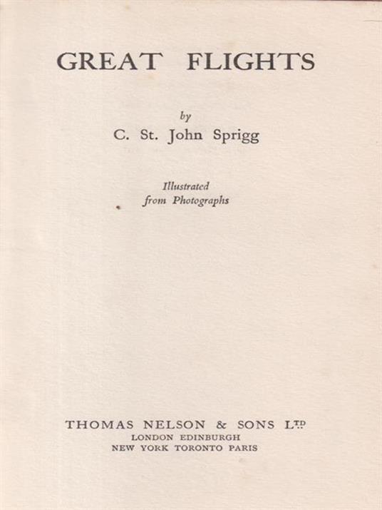 Great Flights - June Sprigg - copertina