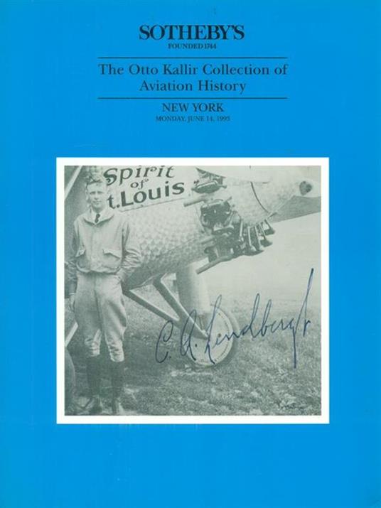 The  otto kallir collection of Aviation History -   - copertina