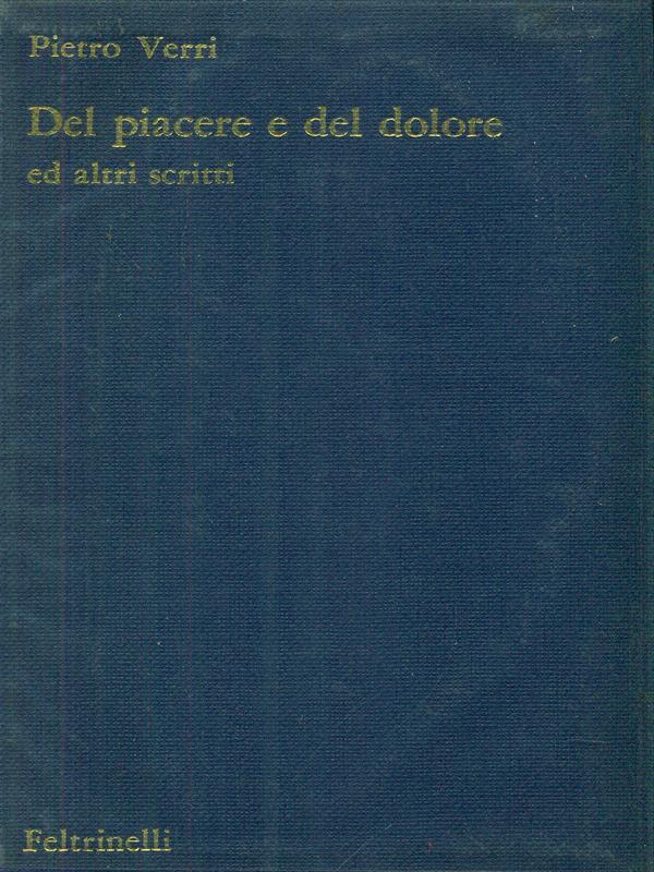 Del piacere e del dolore