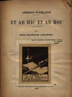 Et ab hic et ab hoc. IV Altre iscrizioni eclettiche