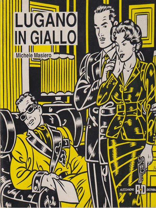 Lugano in giallo - Michele Masiero - copertina