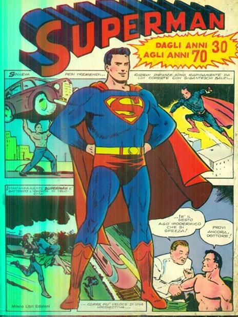 Superman dagli anni 30 agli anni 70 -   - copertina