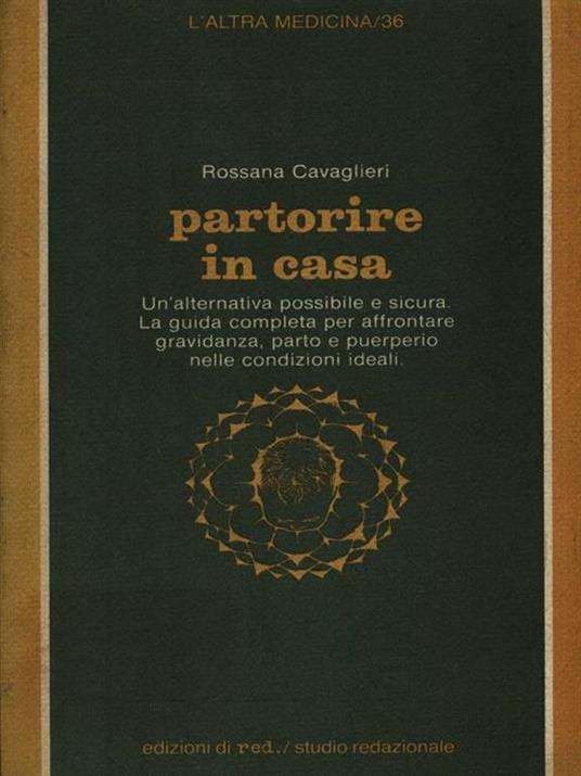 Partorire in casa - Rossana Cavaglieri - copertina