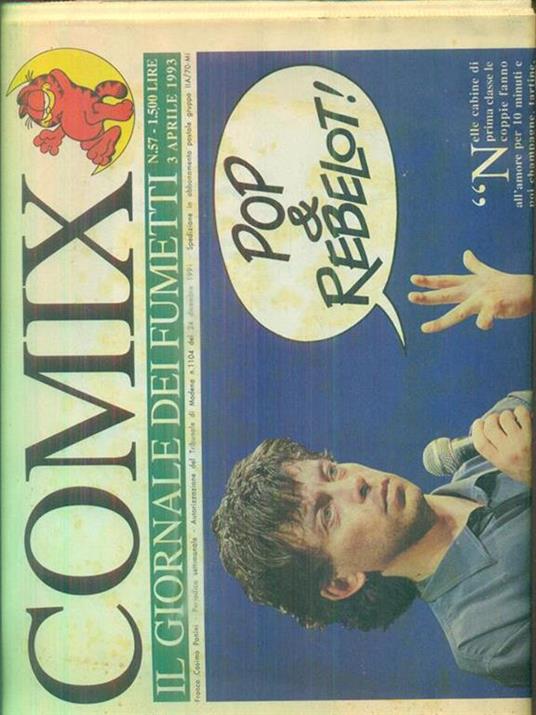 Comix. Il giornale dei fumetti n. 57/3 aprile 1993 -   - copertina