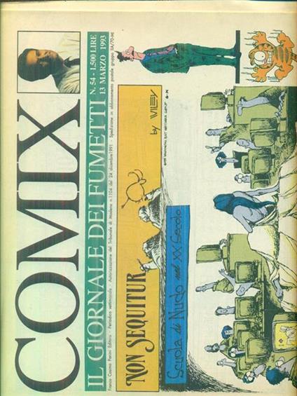 Comix. Il giornale dei fumetti n. 54/ 13 marzo 1993 -   - copertina