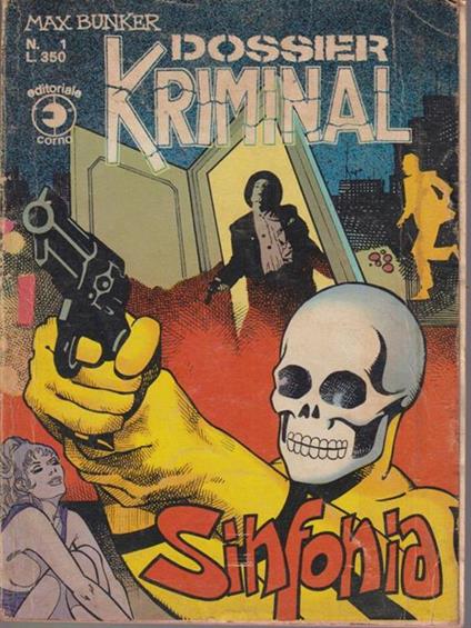 Dossier Kriminal Sinfonia - Max Bunker - copertina