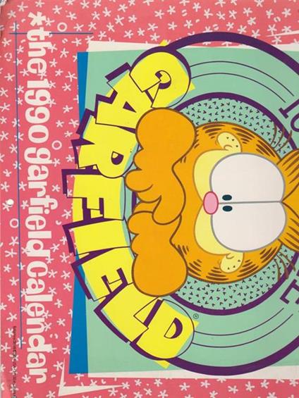 100% pure Garfield - The 1990 Garfield calendar -   - copertina