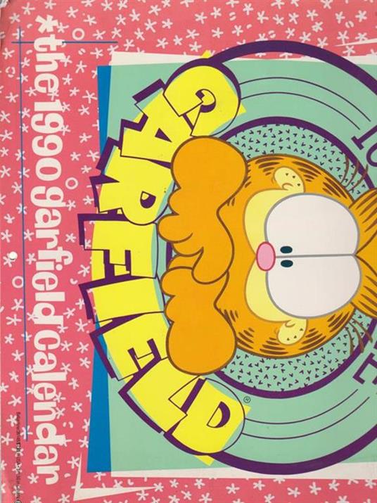 100% pure Garfield - The 1990 Garfield calendar -   - copertina