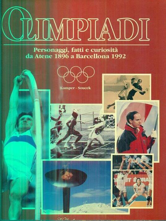 Olimpiadi - Erich Kamper - copertina