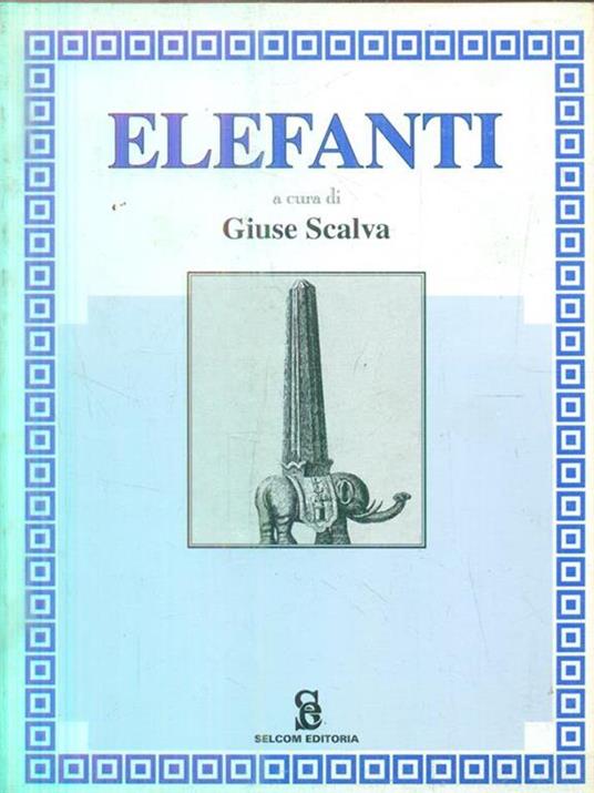 Elefanti - Giuse Scalva - copertina