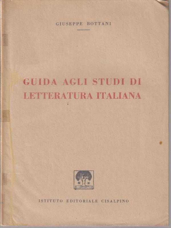 Guida agli studi di letteratura italiana