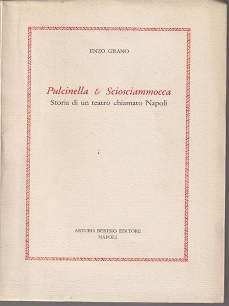 Pulcinella e Sciosciammocca - Enzo Grano - copertina