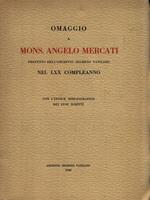 Omaggio a Mons. Angelo Mercati