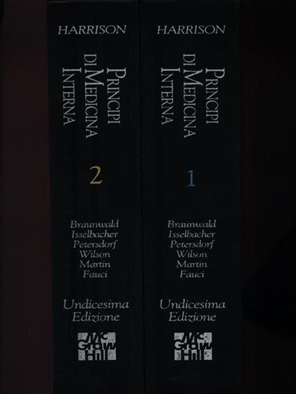Principi di Medicina Interna. 2 Volumi -   - copertina