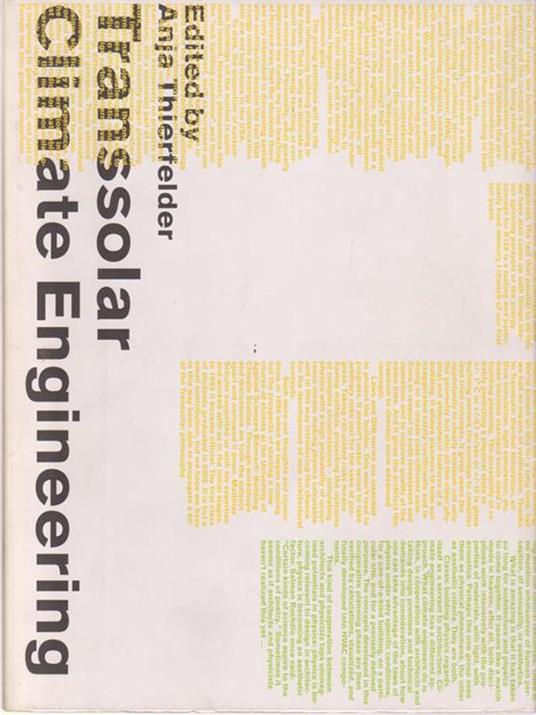 Transsolar Climate Engineering - Anja Thierfelder - copertina