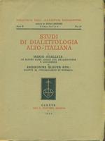 Studi di dialettologia alto-italiana. Di alcuni nomi locali del bellinzonese e locarnese. Giunte al «Vocabolario di Bormio»