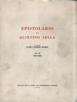 Epistolario di Quintino Sella - Volume II 1866-1869
