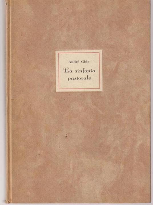 La sinfonia pastorale - André Gide - copertina