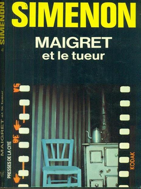 Maigret et le tueur - Georges Simenon - copertina