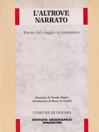 L' altrove narrato -   - copertina