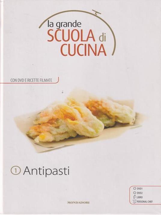 La grande scuola di cucina. n.1 Antipasti - copertina