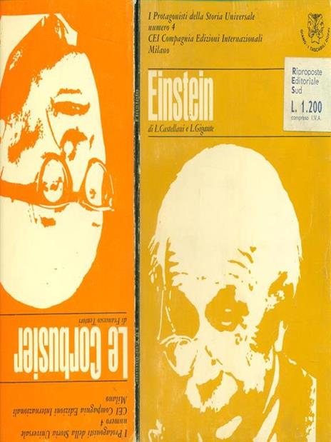 Einstein Le Carbousier - Leandro Castellani - copertina