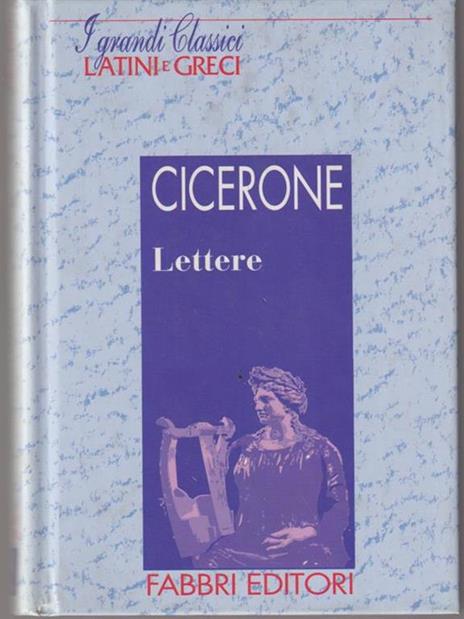 Lettere - M. Tullio Cicerone - copertina