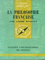 La philosophie francaise