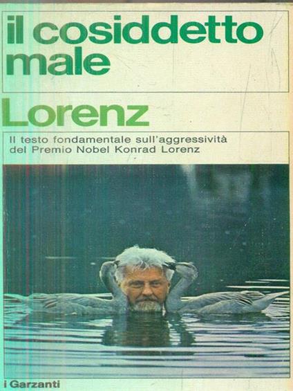 Il cosiddetto male - Konrad Lorenz - copertina