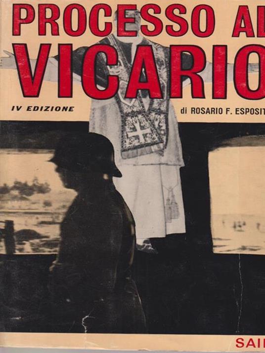 Processo al vicario - Roberto Esposito - copertina