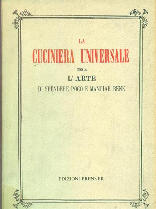 La cuciniera universale -   - copertina