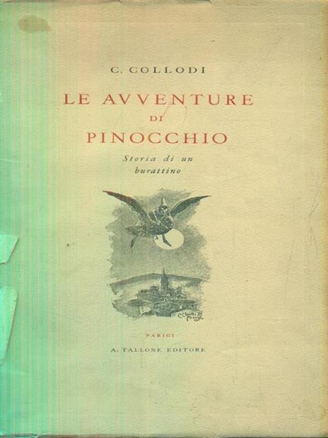 Le Avventure di Pinocchio - Carlo Collodi - copertina
