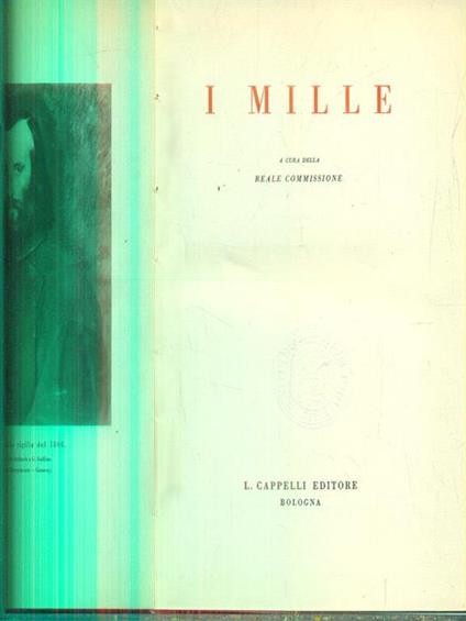 I mille - Giuseppe Garibaldi - copertina